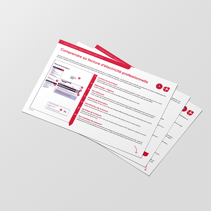 Comprendre sa facture d'électricité pro